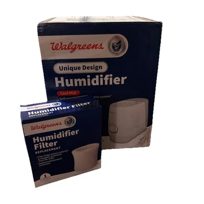Walgreens Humidifier Cool Mist Unique Design w/ Filter 18 Hours Run Time - Image 1 of 4