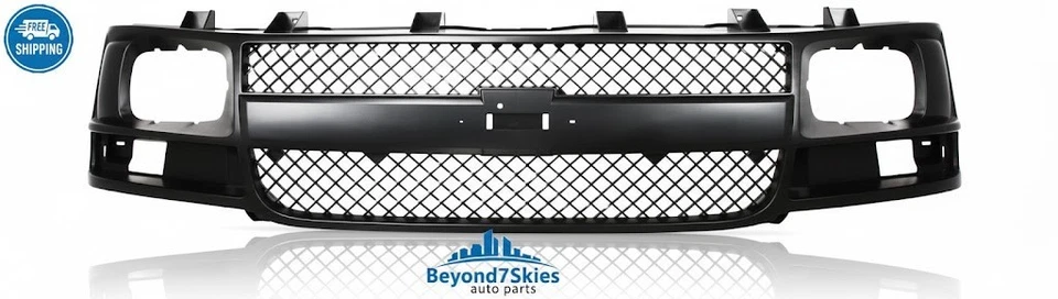Nuevo conjunto de parrilla delantera carcasa negra para Chevrolet Express 2500 2003-2017 Foto 1 de 1