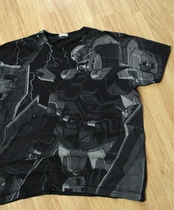 Mobile Suit Gundam Thunderbolt Full Armor Anime T Shirt Mens Size XL Black - Picture 1 of 19