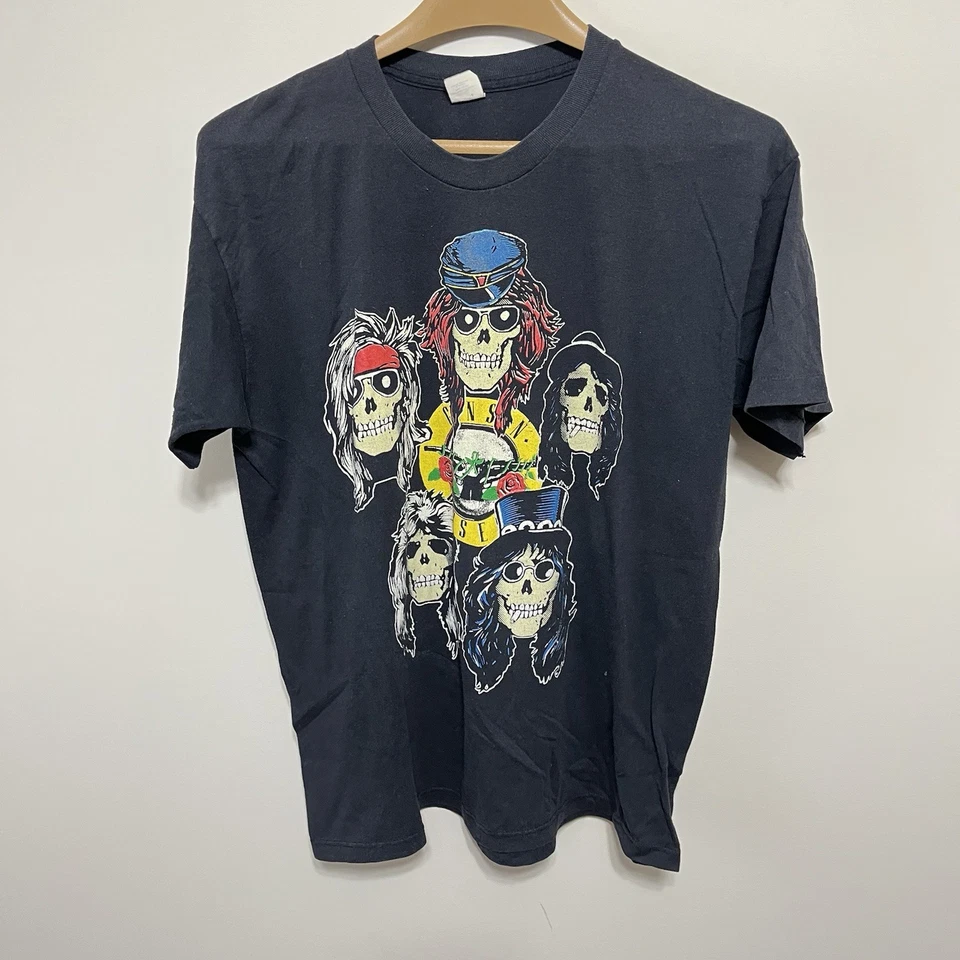 Camisa De Colección Guns N Roses Appetite For Destruction Los Angeles Talla L Años 80 1989 Foto 1 de 4