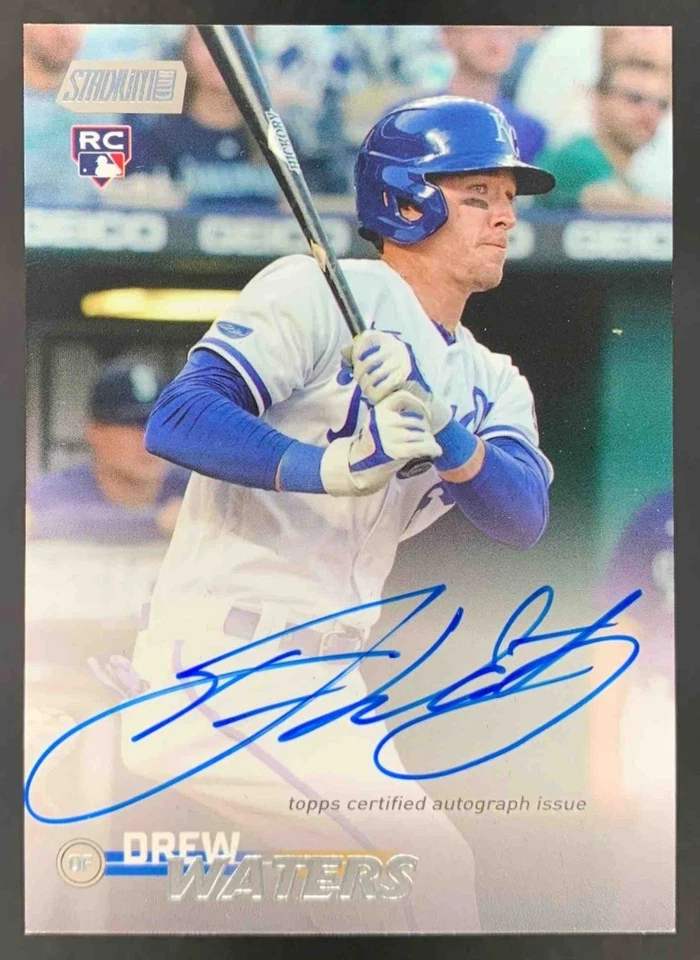 Drew Waters 2023 Topps Stadium Club Auto RC #SCBA-DW Royals - Image 1 of 2