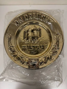 VINTAGE FALSTAFF BRAUEREI BIER Blechschild - Aluminium Hängeschild - NOS - Bild 1 von 8