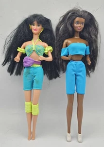 Muñeca afroamericana Barbie Christie vintage y muñeca Barbie Rollerblade Kira  - Imagen 1 de 24