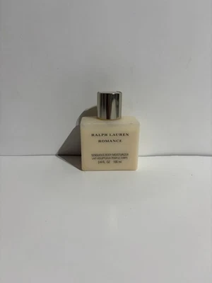 Crema hidratante corporal sensual Ralph Lauren Romance 3,4 oz 100 ml vintage años 90’s Foto 1 de 4
