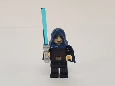LEGO Star Wars Barriss Offee Azul Oscuro Capa y Capucha SW0379 Minifigura Foto 1 de 4