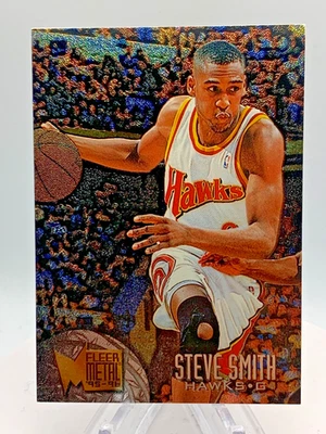 1995-96 Fleer Metal - Steve Smith #4 - Image 1 of 2