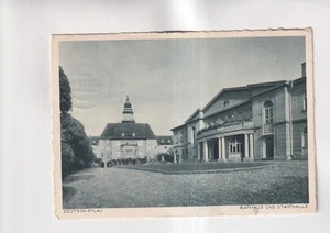 F5951) Cartolina postale, TEDESCO EYLAU - municipio e municipio FELDPOST 1942 - Foto 1 di 2