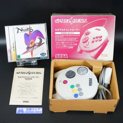 SEGA SATURN 3D Multi Controller HSS-0137 w/ Box NiGHTS NTSC-J From JAPAN - Image 1 of 4