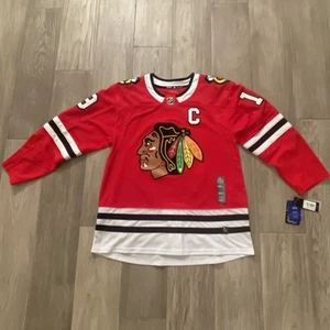 Chicago Blackhawks Jonathan Toews Adidas Red Home Authentic Pro Jersey Size 54 - Picture 1 of 16