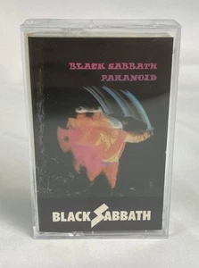 BLACK SABBATH Cassette Tape Paranoid (1971) War Pigs Iron Man Paper Label Import - Imagen 1 de 5