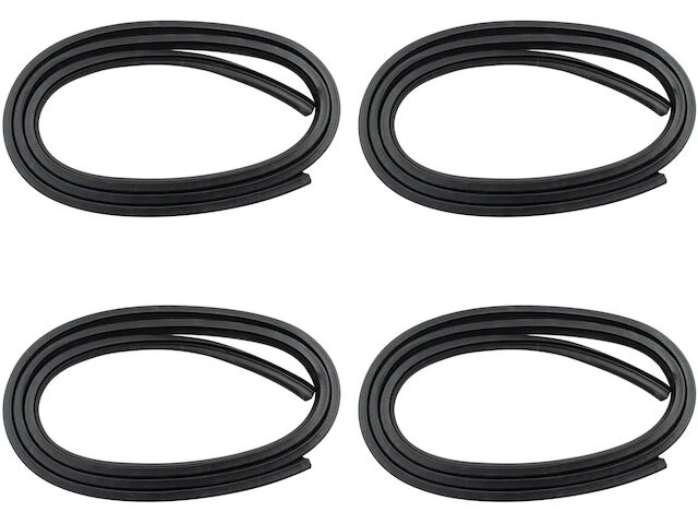 TRQ 98FK37F Door Seal Set Fits 1973-1974 GMC K25/K2500 Pickup - Image 1 of 1
