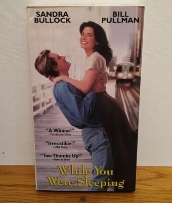 While You Were Sleeping (VHS, 1995) -Sandra Bullock - Image 1 of 4