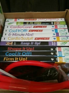MASSIVE Lot of 10 At Home Exercise DVDs Beachbody Slim Series Debbie Siebers nwt - Picture 1 of 11