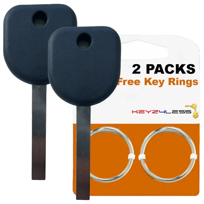 2x Llave de repuesto en blanco Chevrolet Camaro 2010 2011 2012 2013 2014 2015 2016 Foto 1 de 4