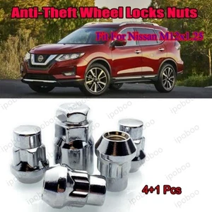 M12x1.25 Anti-theft Wheel Bolts Tire Screws For Nissan Aluminum Alloy Nuts - Picture 1 of 7