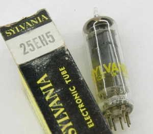 Sylvania - 25EH5 - Electronic Vacuum/Radio Tube - USED Old Stock - L02R - Picture 1 of 1