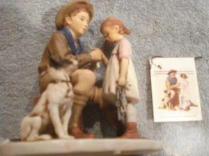 VINTAGE 1977 NORMAN ROCKWELL COLLECTION "YOUNG DOCTOR" FIGURINE (NRD-26) - Picture 1 of 7