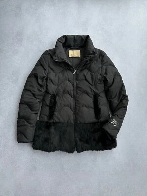 Chaqueta acolchada vintage John Galliano para mujer con piel talla S Foto 1 de 4