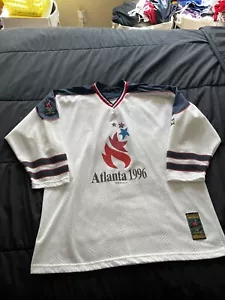 Atlanta Olympiade 1996 Eishockey Trikot VINTAGE Herren XXL - Bild 1 von 7