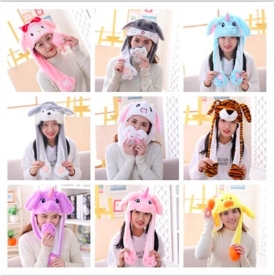 Simpatico animale orecchie cappello ondulato Halloween Natale costume airbag interno per SPOSTARE orecchie - Immagine 1 di 4