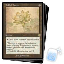 GILDED LOTUS (SCHEMATIC) X4 The Brothers' War Retro Artifacts Magic MTG CARD