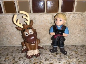 Hasbro Disney Frozen Little Kingdom Friendship lote de 2 figuras adorno de pastel 0031 - Imagen 1 de 9