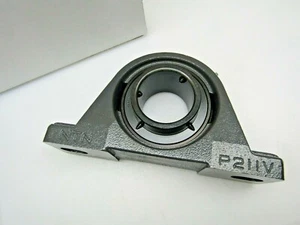 NTN UCP211-203D1 2-3/16" Pillow Block Bearing w/ UC211-203 Insert Made in Japan - Picture 1 of 4