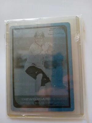 2006 Topps Bowman Chrome Bruce Gradkowski Blue Printing Plate #241 Tampa Bay... - Image 1 of 2