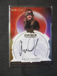 Crisis On Infinite Earths Autograph #KC-BC Katie Cassidy as Black Canary 64/125 - Picture 1 of 2