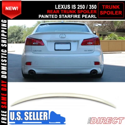 Se adapta a 06-13 Lexus Is250 Is350 estilo OE #077 alerón trasero pintado Foto 1 de 2
