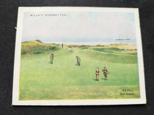 1924 Wills Golfing Card # 5 Deal (VG) - Picture 1 of 3