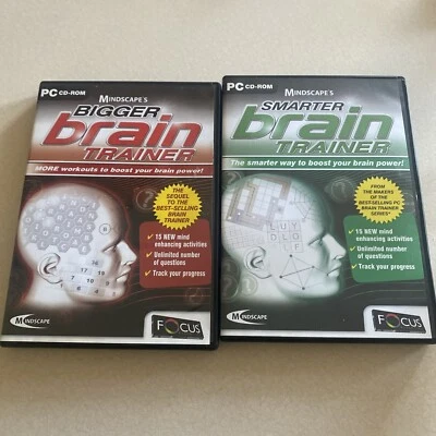 Mindscape's Bigger Brain Trainer / Smarter brain Trainer Rare - Image 1 of 3