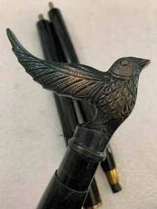 Antique Wooden Walking Stick With Brass Handle walking Cane for Men Women Senior - Picture 1 of 3