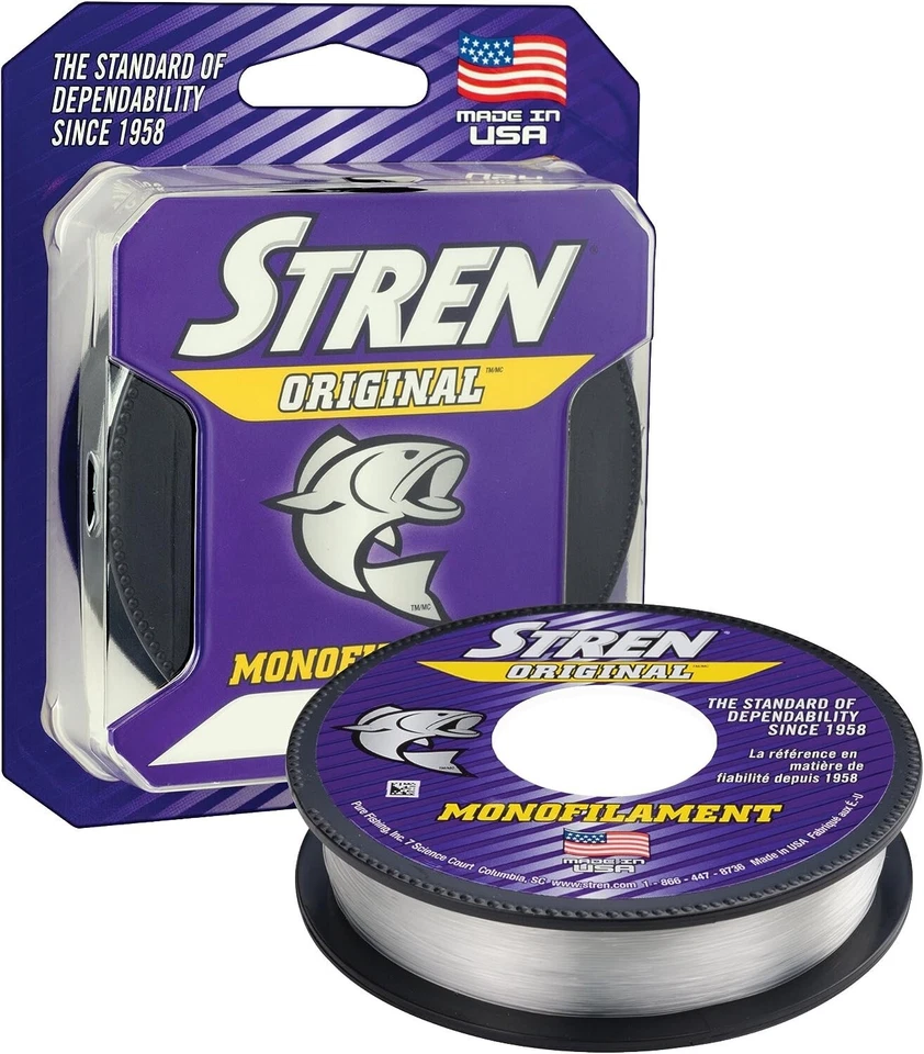 Stren Original Monofilament Line 20lb 300yds Clear Blue FL - Image 1 of 1