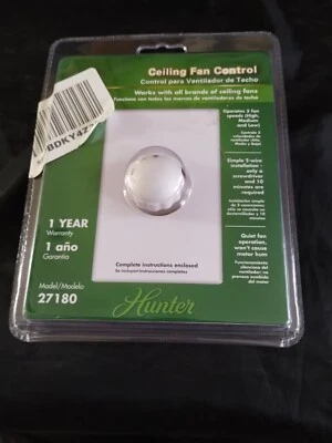 全风扇 3 速吊扇控制 DIY 适用于所有品牌 HUNTER 型号 27180 — 第 1/4 张图片