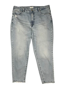 Jeans skinny GOOD AMERICAN donna 15 vita alta lavaggio leggero denim elasticizzato - Foto 1 di 6
