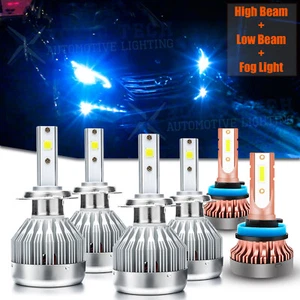 8000K Ice Blue LED Headlight Bulb High Low Fog Light For Hyundai Sonata 2011-14 - Bild 1 von 12