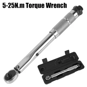 5-25N.m 1/4'' Drive Spanner for Cars Motorbikes and Bicycles - Picture 1 of 9