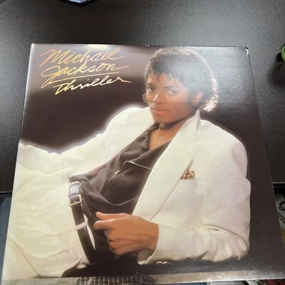 Michael Jackson Thriller LP 1982 Vinyl Original Epic QE 38112 Soul Pop CLEAN - Image 1 of 4