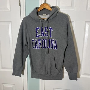 Vintage MV Sport Pro-Weave East Carolina University Hoodie Adult Size Small Vtg - Picture 1 of 11