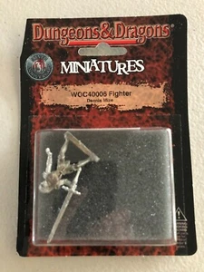 D&D Silver 25 Anniversary Miniatures Pack Fighter WOC40006 Dungeons & Dragons - Picture 1 of 1