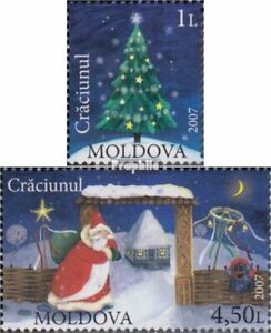 Moldawien 602-603 (complete issue) unmounted mint / never hinged 2007 christmas