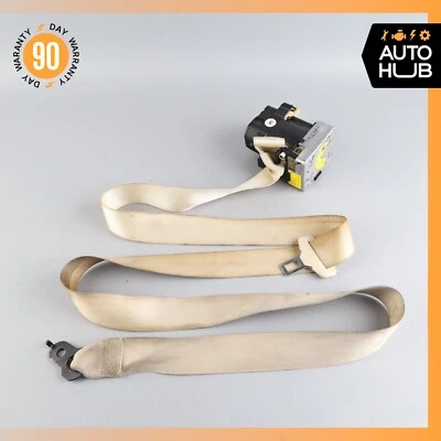 03-06 Mercedes R230 SL500 SL55 Cinturón de seguridad izquierdo lado conductor retractor beige OEM Foto 1 de 4