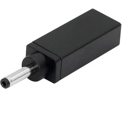 PD USB Type C Female Input to DC 3.5mm x 1.35mm Male Power Charging Adapter 100W - Image 1 of 4