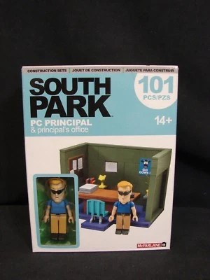 McFarlane South Park PC Principal & Principal's Office Construction Set New 2017 Foto 1 de 4