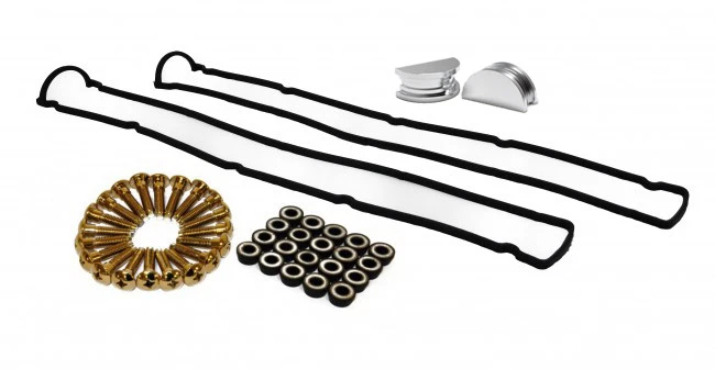 Gold Rocker Cover BoltsWashers Aluminium Bungs & Gasket Skyline RB20 RB25 RB26 - Image 1 of 1