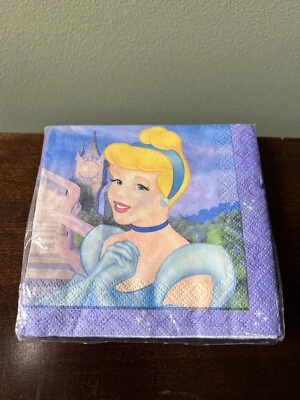 Servilletas Disney Cenicienta Polvo de Estrellas Postre Bebida Fiesta de Cumpleaños 16 unidades Foto 1 de 4