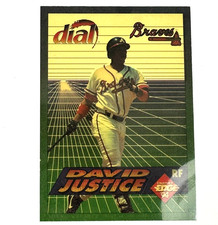 1994 Collector's Edge Dial Soap Dave Justice David Justice SCRATCH