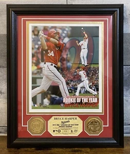 2012 National League Rookie Of The Year Bryce Harper Award 38 Nationals Nats MLB - Picture 1 of 13