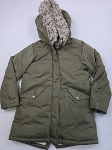 Crewcuts Mädchen olivgrün Fischschwanz Parka Mantel Größe 12 - Bild 1 von 5